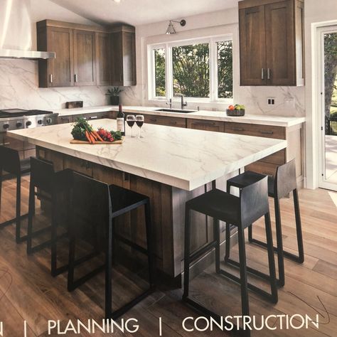 the overhang on two sides may work for us Narrow Kitchen Island With Seating, Kitchen Island Overhang, Build Kitchen Island, Kitchen Island Furniture, Narrow Kitchen Island, Kitchen Island With Stove, Kitchen Island Dining Table, Kitchen Island Plans, Build Design