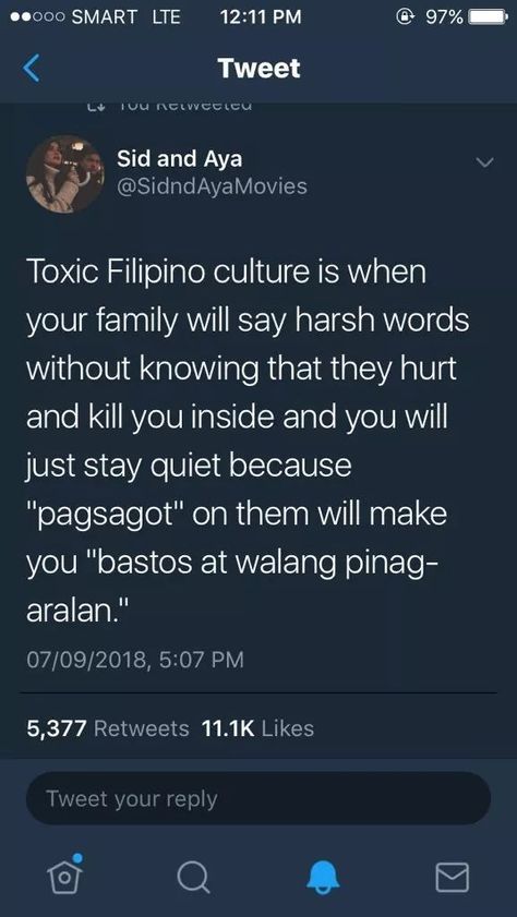 Toxic Filipino Culture Quotes, Toxic Filipino Culture, Quotes About Family Problems, Be Kind To Yourself Quotes, Do Good Quotes, Filipino Quotes, Toxic Family Quotes, Filipino Words, Problem Quotes