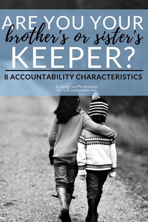 Are you your brother’s keeper? #brotherskeeper #sisterskeeper #accountability #godsfamily #jesus #biblestudy #christian #livingourpriorities My Brothers Keeper, Marriage Encouragement, Brothers Keeper, Prayer For Wife, Christian Friendship, Sister Keeper, Communication In Marriage, Intimacy In Marriage, Better Mom