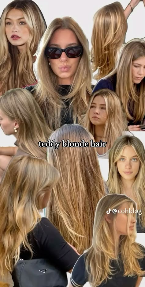 Blonde Hair Gold Jewelry Aesthetic, Mary Ralph Lawson Hair, Dyed Dark Blonde Hair, Black Honey Blonde Hair, Dark Blonde Hair With Face Framing Highlights, Teddy Altman Hair, Dimensional Honey Blonde Balayage, Honey Blonde Balayage On Light Brown Hair, Different Types Of Blonde Highlights