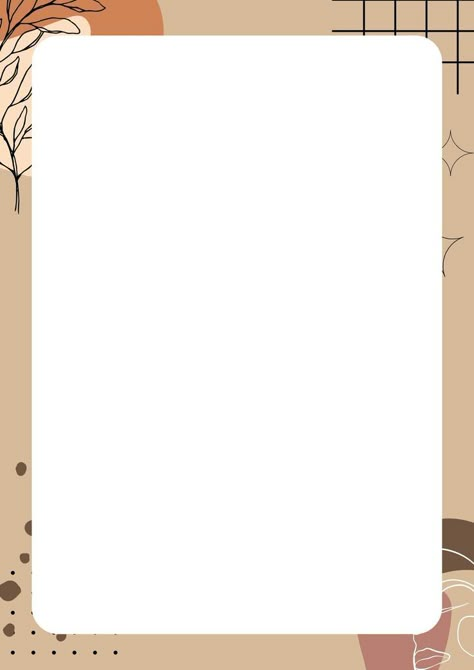 Page Border,paper border, border, printables, stationary, background border, decorative border Page Borders Design Aesthetic, Vintage Minimalist Aesthetic, Boarder Designs Aesthetic, Free Gallery Wall Printables, Aesthetic Boarders Designs, Gallery Wall Printables, Brown Minimalist, Book Art Projects, Colorful Borders Design