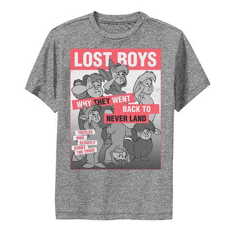 Lost Boys Peter Pan, Disney Crewneck, Group Shots, Lost Boys, Casual Wardrobe, Peter Pan, Boy's Clothing, Graphic Tee, Age Group