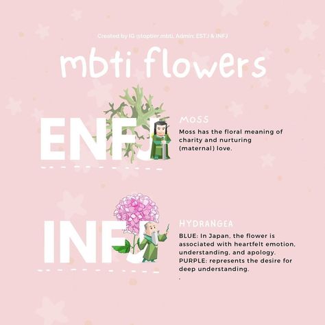 MBTI Flowers ENFJ INFJ Enfj And Infj Friendship, Infj Astetic, Mbti Flowers, Enfj Infj Relationships, Infj Songs, Enfj X Infj Couple, Infj Enfj Relationship, Enfj And Infj, Enfj X Infj