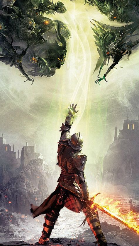 Dragon Age Inquisition Game Illust Art #iPhone #5s #wallpaper Dragon Age Wallpaper, Dragon Age Characters, Iphone 5s Wallpaper, Dragon Age 3, Dragon Age Games, Dragon Age Series, Dragon Age 2, Dragon Age Origins, Easter Wallpaper