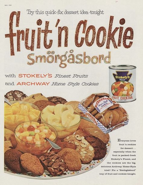 70s Dinner Party, Door Measurements, Rat Zodiac, Remove Ads, Vintage Baking, Vintage Cooking, Food Ads, Fruit Cocktails, Retro Ads