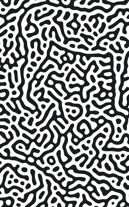 Black N White Pattern, Contemporary Pattern Design, Print Patterns Black And White, Unique Patterns Design, Pattern Design Black And White, Black And White Pattern Design, Patterns Black And White, Pattern Design Ideas, Repetitive Patterns