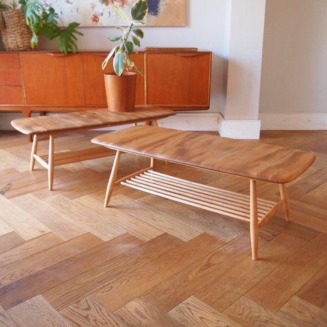 Ercol Coffee Table, Coffee Tables For Sale, Large Living Room, Coffee Table, Mid Century, Blonde, Living Room, Coffee, For Sale