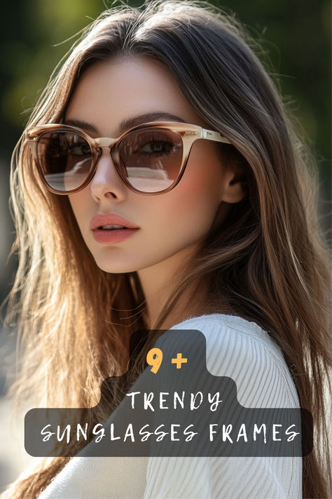 Want sunglasses that make a bold statement? These 9 trendy frames are perfect for standing out in style. Whether you love oversized designs or sleek geometric shapes, there’s something here for every vibe. Click now to explore all the bold and stylish frames! 🕶️✨ #BoldFrames #TrendySunglasses #FashionAccessories #SunglassesStyle #StyleInspo #EyewearTrends #TrendAlert 2025 Women’s Sunglasses, Modern Sunglasses For Women, Trendy Sunglasses For Women 2024, Modern Glasses Eyewear Women, Women’s Sunglasses, Oversized Cat Eye Glasses, Trendy Sunglasses For Women, Eyewear Trends, Bright Sun