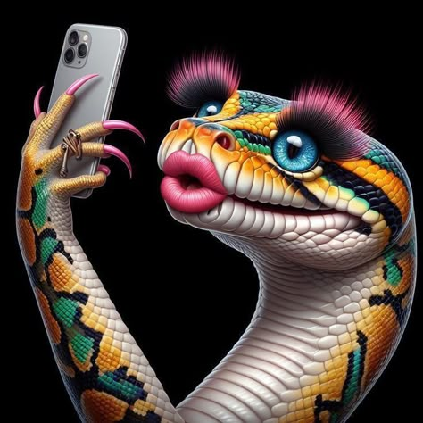 Cute Snakes, Happy Birthday Design, Daisy Wallpaper, Bizarre Art, Cute Snake, Beautiful Wallpaper For Phone, Logo Gallery, Animal Illustrations, Beautiful Wallpaper