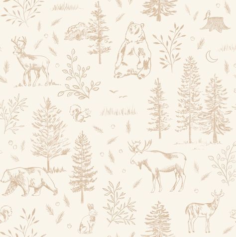 Neutral Woodland Wallpaper, Woodland Wallpaper Bedroom, Woodland Wallpaper Bathroom, Wallpaper For Boy Nursery, Woodland Peel And Stick Wallpaper, Woodland Wallpaper Nursery, Vintage Nursery Wallpaper, Green Wallpaper Nursery, Woodland Nursery Wallpaper