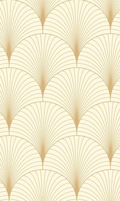 Revitalize your space with our Art Deco retro fan wallpaper, perfect for bedrooms, studies, teen rooms, hallways, and living rooms. This captivating wallpaper features a retro fan design that adds a touch of vintage charm to any room. Crafted from durable non-woven paper, it combines resilience with a luxurious texture. As non-pasted wallpaper, applying requires wallpaper glue directly on the wall for a professional installation. Despite this initial step, the result is worth it for the impeccab Wallpaper Feature Wall Living Room, Art Deco Wall Design, Beige Pattern Wallpaper, Art Deco Moodboard, Art Deco Nursery, 1920s Wallpaper, Fan Wallpaper, Gold Art Deco Pattern, Art Deco Motif