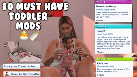 Sims Baby, Sims 4 Challenges, Sims 4 Traits, Sims 4 Cas Mods, Sims 4 Family, The Sims 4 Skin, Sims 4 Cc Kids Clothing, Play Sims 4, The Sims 4 Pc