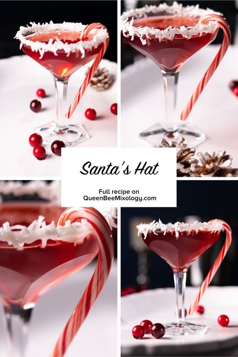 Peppermint Cocktail, Peppermint Vodka, Peppermint Schnapps, Easy Mixed Drinks, Festive Holiday Cocktails, Sleigh Bells, Nat King Cole, Festive Drinks, Xmas Food