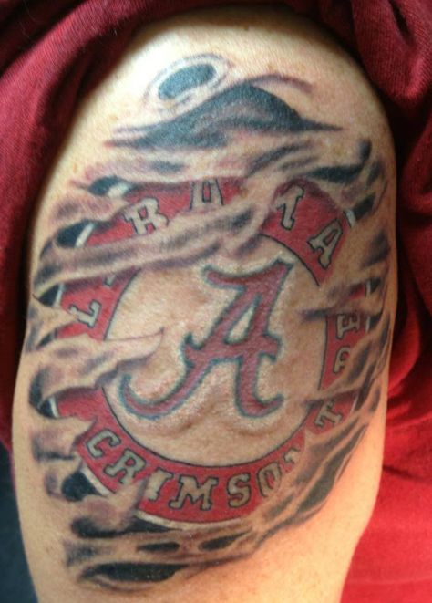 AWESOME bama tat! Alabama Tattoos For Women, Alabama Tattoo Ideas, Alabama Tattoos Men, Roll Tide Tattoos, Alabama Tattoos, Alabama Tumbler For Men, Alabama Meme, University Of Alabama, Alabama Football