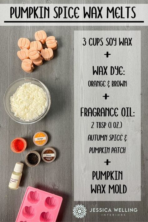 Make these amazing Pumpkin Spice scented soy wax melts at home in the microwave with just 3 ingredients! Diy Wax Melt Packaging Ideas, Natural Wax Burner Recipes, Sachets, Candle Tarts Diy, Homemade Candles To Sell, Diy Scented Wax Melts Recipes, Soy Wax Melts Diy Recipes, Essential Oil Recipes For Wax Melts, How To Make Your Own Wax Melts, pumpkin spice, candle making, Fall fragrances, candle tarts diy, wax tarts Diy Scentsy Wax Melts, Wax Tart Packaging Ideas, Essential Oil Wax Melts Diy, Soy Wax Melts Recipes, Candle Melts Packaging, Wax Melt Scent Recipes, Squeezable Wax Melts Recipe, Homemade Wax Melts Recipes, How To Make Wax Melts To Sell