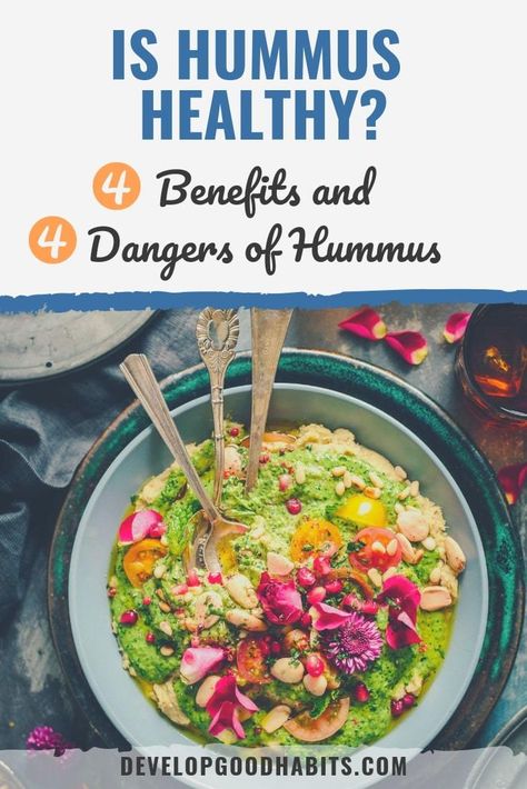 Is Hummus Healthy? 4 Benefits and 4 Dangers from Eating Hummus You Need to Know |  Healthy eating | healthy lifestyle |healthy food choices  #healthyeating #hummus #healthyfood #healthychoices #healthyeating #healthylifestyle Healthy Hummus Recipe Clean Eating, Hummus Benefits Health, Is Hummus Healthy, Benefits Of Hummus, Hummus Nutrition Facts, Hummus Benefits, Hummus Healthy, Healthy Hummus, Clean Eating Plans