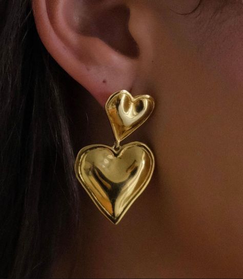 Dainty, feminine details 💕 Corazón drop Earrings ✨ 💕Hypoallergenic Styles 🌟Tarnish-Free 💧Water-Resistant @shopsolemne ✨ #earrings #goldearrings #heartearrings #waterproofjewelry #notarnish #tarnishfree #ootd #fashiongirly #waterresitant #jewelryfinds #everydayearrings pinterest finds, tarnish free jewelry, jewelry finds Jewellery Photo, Iphone Instagram, Winter 23, Jewellery Ideas, West Village, Waterproof Jewelry, Heart Drop Earrings, Everyday Earrings, Gold Fashion