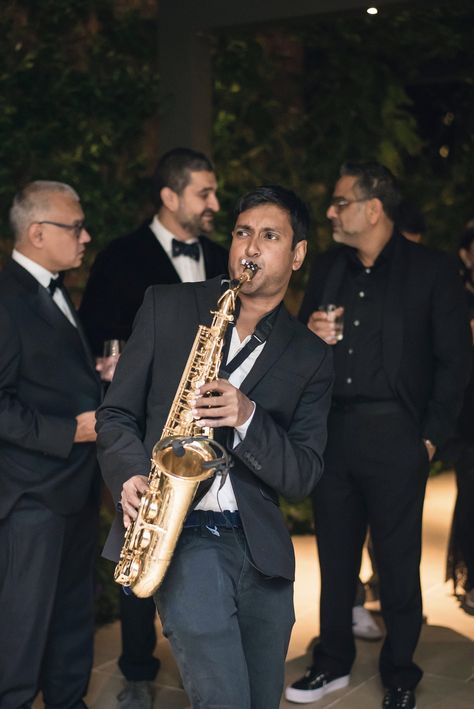 Check out All The Feels Sax player at a private event in St Johns Wood London. roaming saxophone is the perfect way to get all your guests in the mood to party and have a great time at your event. Wedding Saxophone Player, Saxophone Wedding, Miami Vice Party, Soirée Dresses, Fairytail Wedding, Fairy Tail Wedding, Saxophone Player, Saxophone Players, Cocktail Hour Wedding