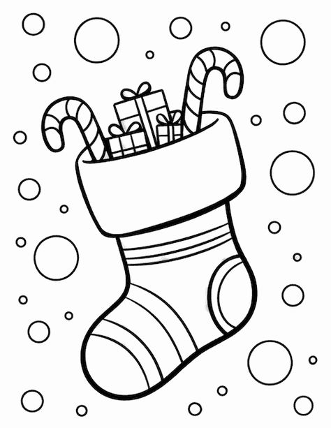 20 Free Printable Christmas Stocking Coloring Pages for Kids Stockings Coloring Pages, Free Stocking Pattern Printable, Christmas Coloring Pages Free Printable Preschool, Stocking Drawing Ideas, Stocking Crafts For Kids, Free Christmas Coloring Pages Printables, Christmas Stocking Coloring Pages, Stocking Coloring Page, Stocking Printable