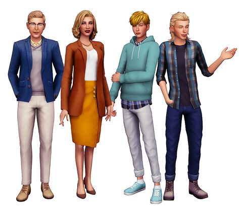 Sims 4 Sims Dump Family, Townies Makeover Sims 4, Sims 4 Landgraab, Nancy Landgraab, Sims 4 Townie Makeover, Johnny Was, Sims 4, You Think, Let Me