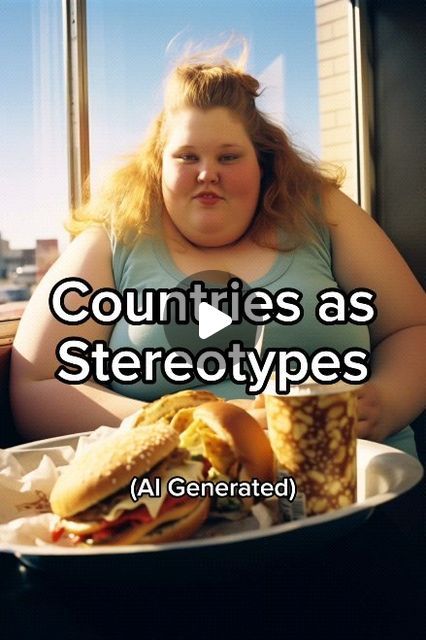 Planet AI on Instagram: "Asking AI to Draw Countries as Stereotypes!
.
.
#ai #aiart #midjourney #country #countries #stereotypes #funny" Why Chubby Girls Are Better, Fat Woman Drawing, Chubby Drawing, Stereotypes Funny, December 4, Woman Drawing, Country Girl, Girl Drawing, Country Girls