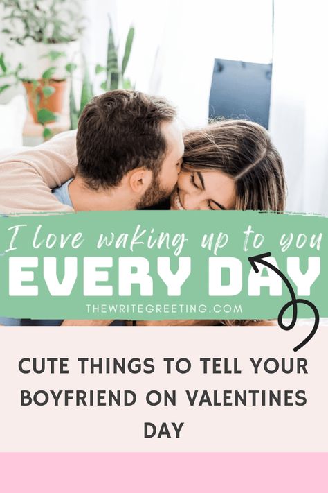 Cute Things to Tell Your Boyfriend on Valentine’s Day Valentine’s day is the perfect opportunity to declare your love and appreciation for your boyfriend. Valentines day quotes for her, valentines day quotes for him, valentines day quotes, things to write for valentines day, valentines day quotes Things To Tell Your Boyfriend, Message To Your Boyfriend, Love Notes For Her, Valentines Wishes, Valentines Day Quotes For Her, Love Notes For Him, Boyfriend Valentines Day, Things To Write, Valentines Day Quotes