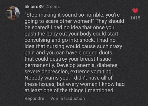 #feminism #radfem #feminismeradical #radicalfeminism #womenonlyspaces #Misogyny #allmen #allrapist #womenseparatism #girlwiththelist Radfem Tumblr, Clogged Duct, Post Pregnancy Fashion, Radical Feminism, Giving Birth, Pregnancy Workout, Maternity Pictures, Your Back, The List