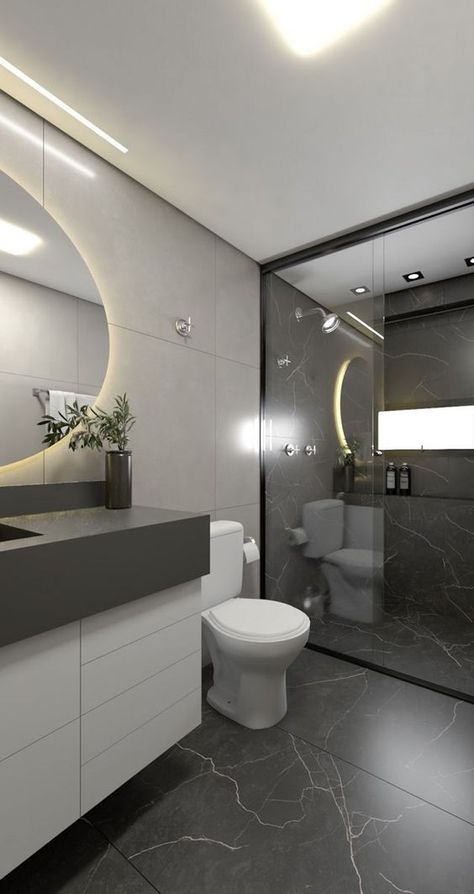 Top 12 Stylish Monochrome Bathroom Ideas for Luxury Homes | 34 St John – 34 St John Ltd Mini Bathroom Ideas, Washroom Tiles Design, Monochrome Bathroom, Toilet And Bathroom Design, Bathroom Design Black, Small Space Bathroom, Washbasin Design, Bathroom Inspiration Modern, Washroom Design