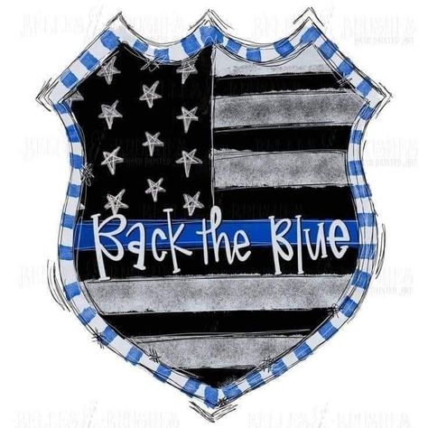 Police Door Hanger, Police Officer Appreciation, Cop Wife, Firefighter Party, Police Support, Back The Blue, Signs Diy, Correctional Officer, Craft Images