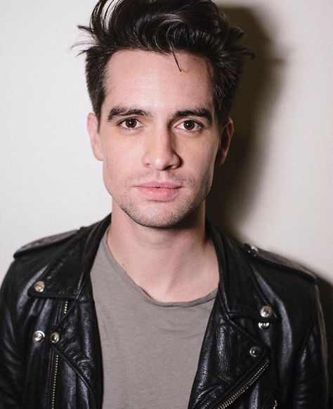 Brendon Urie Brendon Urie, A Man, I Hope, Leather Jacket, Music, Hair, Leather, Black