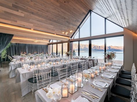 Queenstown Wedding, Private Event Space, Lake Wakatipu, Modern Lanterns, Wedding Kit, Ghost Chairs, Wedding Brochure, Dream Destination Wedding, Wedding Hire