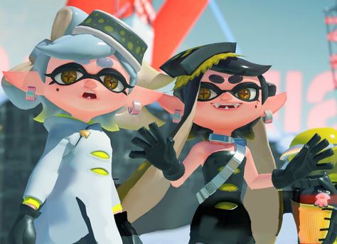 Splatoon 3 Callie And Marie, Splatoon 3 Screenshots, Splatoon Marie And Callie, Splatoon 3 Callie, Callie X Marie, Marie And Callie, Splatoon Screenshots, Splatoon Callie, Splatoon Cosplay