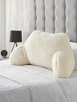 Very home teddy fleece cuddle cushion the teddy fleece cuddle cushion is perfect to provide support whilst reading in Bed Chair Pillow, Reading Pillow With Arms, Pillow With Arms, Sitting Up In Bed, Reading Bed, Bed Backrest, Bed Wedge Pillow, Bed Rest Pillow, Backrest Pillows