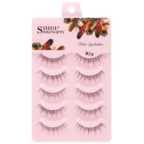 Manga Lashes 5 Pairs Anime Cosplay Faux Mink Lashes Korean Natural short Full Strip Lashes Clear Band Soft Eyelashes Extension - AliExpress 66 Crusty Eyelashes, Korean Eyelashes, Faux Eyelashes, Manga Lashes, Faux Mink Lashes, Strip Lashes, Anime Cosplay, Mink Lashes, False Eyelashes