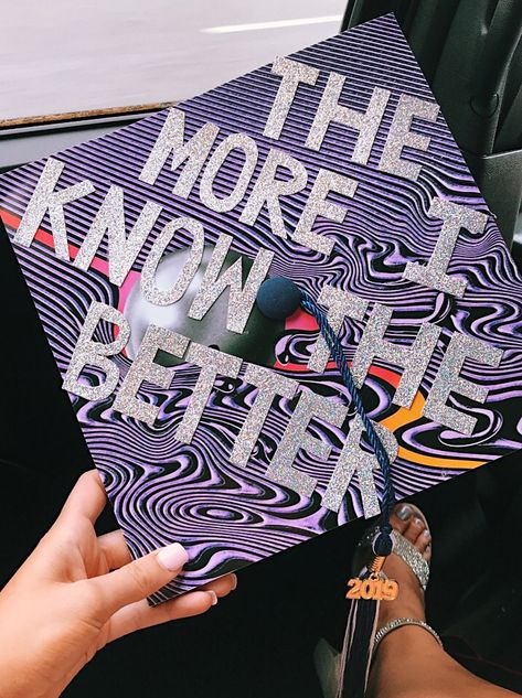 The Smiths Graduation Cap, Grad Cap Funny, Album Cover Graduation Cap, High School Grad Cap Ideas, Senior Year Things, College Grad Cap Ideas, Senior Season, Grad Cap Decorated, Graduation Cap Decoration Diy