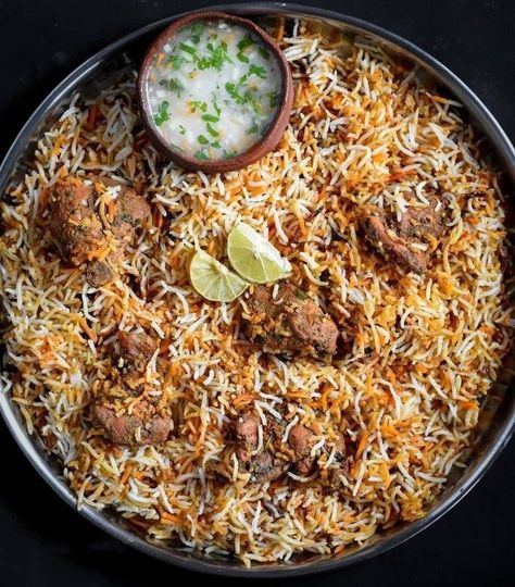 Mutton Biriyani, Watercress Recipes, Delicious Food Image, Garam Masala Powder, Variety Food, Ginger Paste, Food Captions, Healthy Indian Recipes, Food Crush