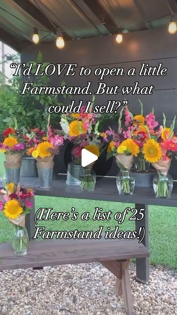 Education + Inspiration for Small Farmers + Homesteaders on Instagram: "Head to our bio and click the link for a list of 25 Farmstand ideas to get your wheels turning! The Farmstand Academy will open up in January, just in time for your new business to blossom in 2024. #farmstand #homestead #homebusiness #homeeconomy #smallfarm" Starting A Farm Stand, How To Build A Roadside Stand, Farm Stand On Wheels, Roadside Stand Ideas, Roadside Farm Stand On Wheels, Diy Farm Stand, Farm Stand On Trailer, Education Inspiration, Farm Stand