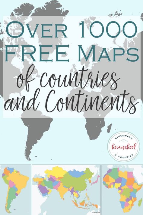 FWould you like to expand your homeschool student’s map skills this year? This amazing resource has over 1,000 FREE maps of countries and continents you can use with various homeschool lessons or use along with your history or geography lessons. Maps contain useful information that kids can carry throughout their lifetime. MapRead More World Geography Lessons, Geography Printables, Free Printable World Map, Sun Theme, World Map Printable, Montessori Geography, Homeschool Lessons, Geography Activities, Geography For Kids