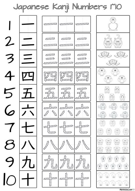 Japanese Math, Chinese Language Writing, Learn Basic Japanese, Japanese Letters, Kindergarten Math Worksheets Addition, Mandarin Lessons, Bahasa China, Chinese Language Words, Writing Practice Sheets