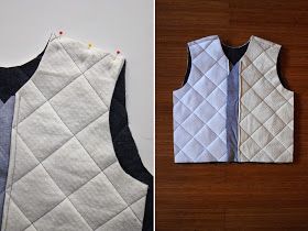 SweetKM: Free Pattern: Hansel & Gretel Quilted Vest Instructions Quilted Gilet Pattern, Diy Quilted Vest, Quilt Vest Pattern, Quilted Vest Pattern Free, Patchwork Vest Pattern, Vest Sewing Pattern Free, Quilted Vest Pattern, Diy Quilted Jacket, Diy Vest Pattern