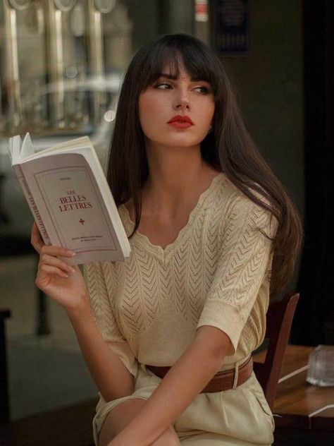 Practical and beautiful in details. Embroidery shirts, comfy knitwear, chiffon blouses…. Simple Retro, A Book, A Woman, Reading, Instagram