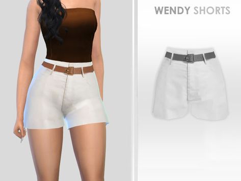 Sims Bodysuit, The Sims Resource Clothing, The Sims 4 Pack, Sims 4 Men Clothing, Cc Shopping, Sims 4 Body Mods, Sims 4 Gameplay, Female Shorts, Sims Hair