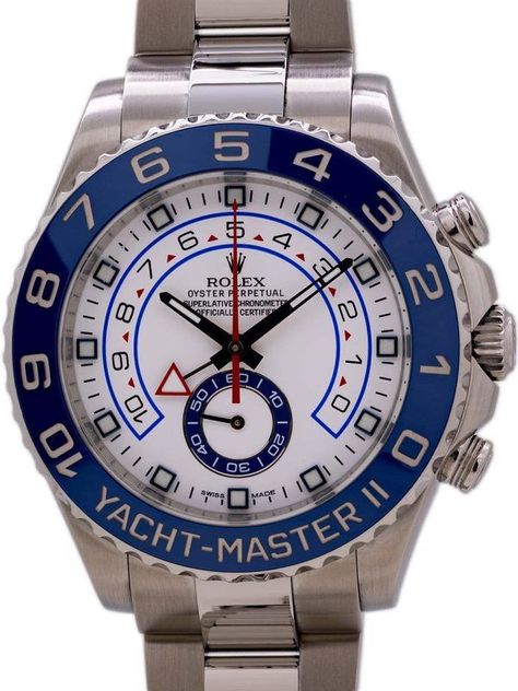 Rolex Yachtmaster II ref 116680 Stainless Steel Box & Papers. Yachtmaster Ii, Rolex Yachtmaster Ii, Yacht Master Ii, Men's Watch Accessories, Marine Decor, Yacht Master, Timeless Watches, Rolex Yacht Master, Premium Watches