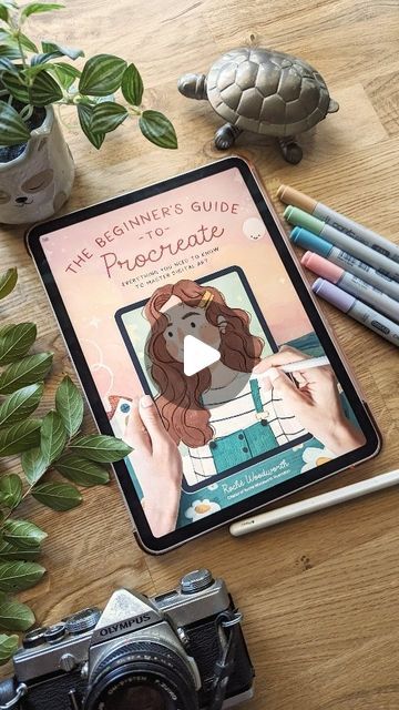 roché woodworth ~ illustrator on Instagram: "😱Now available for preorder🎉🎉 My book "The Beginners Guide To Procreate" is coming out on the 5th of December, and you can preorder it on various websites! I've got a bunch of links in my profile! 😁🎉
•
•
•
•
•
#artreveal #procreate #procreatedrawing #procreatesketch #digitalsketch #drawingtutorial #procreatetips #cuteart #cuteartstyle #artbook #coverreveal" Create Drawing, Illustrators On Instagram, Cute Art Styles, Beginners Guide, Design Tutorials, My Profile, Drawing Tutorial, Coming Out, Cute Art