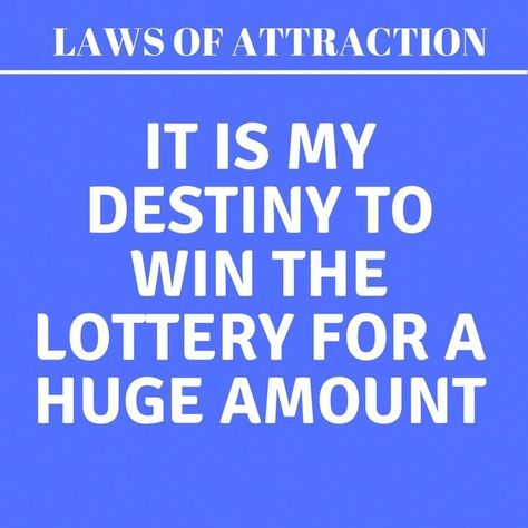 Laws Of Attraction, Haut Routine, Win The Lottery, How To Believe, Prosperity Affirmations, My Destiny, The Lottery, Law Of Attraction Money, Attraction Quotes