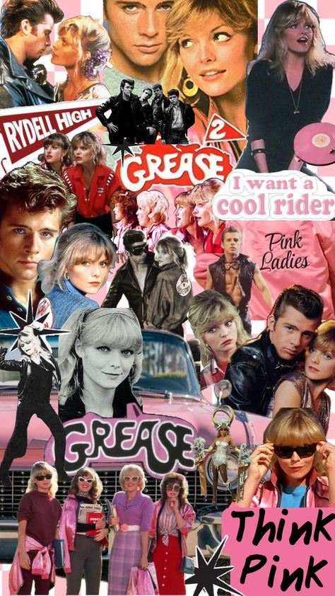 Maybe I’m tired of being someone’s chick! Are you feelin okay? #grease2 #greaseshuffle #grease #greasemovie #stephaniezinone #pinkladies #thinkpink #tbirds #coolrider Grease 2 Wallpaper, Grease 2 Aesthetic, Grease Aesthetic, Preppy Backgrounds, Pink Ladies Grease, Showman Movie, Grease Is The Word, Grease Movie, Grease 2