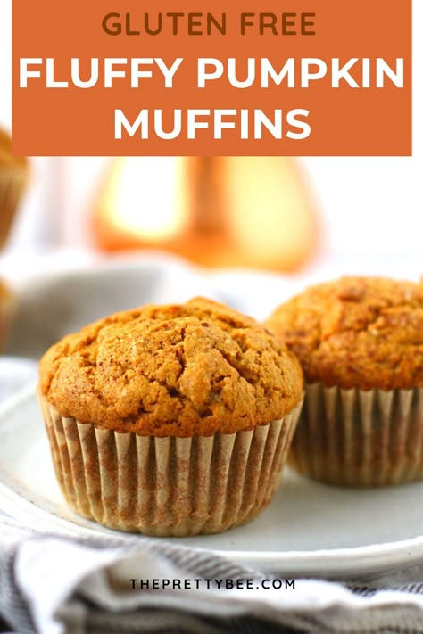 Moist Pumpkin Muffins, Gluten Free Pumpkin Cookies, Gluten Free Pumpkin Recipes, Gluten Free Pumpkin Muffins, Pumpkin Muffins Easy, Pumpkin Muffin Recipes, Pumpkin Spice Muffins, Breakfast Meals, Gluten Free Muffins