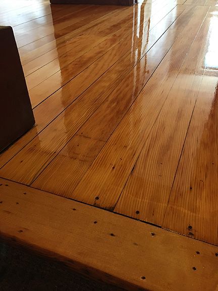 Douglas Fir Stain Colors Floor, Douglas Fir Hardwood Floors, Oregon Pine Floors, Douglas Fir Floors, Modern Dutch Colonial, Porch Floors, Fir Floors, Indoor Flooring, Farmhouse Restoration