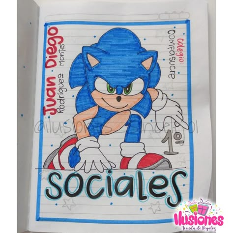 Cuaderno de Sociales Diy Pinata, Happy Birthday Frame, Birthday Frames, Number Two, Otaku Anime, Sonic, Origami, Doodles, Comics