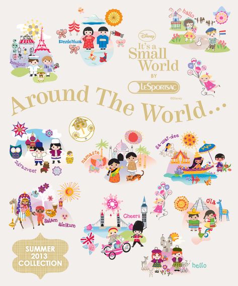 Its A Small World, Deco Disney, It’s A Small World, Disney Classroom, Mary Blair, It's A Small World, Disney Posters, World Party, Disney Home